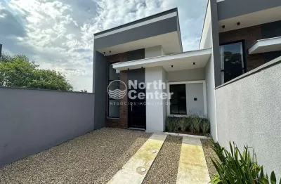 Casa geminada n°1 com ótima localização à venda, bairro costeira, balneário barra do sul, sc