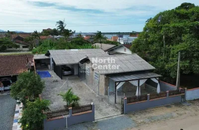Duas casa à venda, apenas 200m da lagoa , costeira, balneário barra do sul, sc