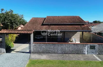 Casa aconchegante bem ventilada à venda,  loteamento maria fernanda, pinheiros, balneário barra do
