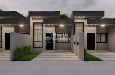 Casa geminada térrea, à venda, costeira, balneário barra do sul, sc