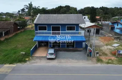 Sobrado residencial e comercial à venda, salinas, balneário barra do sul, sc