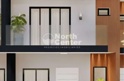 Sobrado encantador à beira da lagoa, loteamento maria fernanda, barra do sul - sc