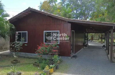 Chácara mobiliada e com área de festas à venda, bairro conquista, balneário barra do sul, sc