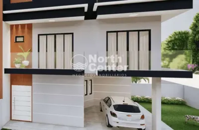 Sobrado encantador à beira da lagoa, loteamento maria fernanda, barra do sul - sc