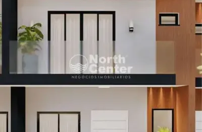 Sobrado encantador à beira da lagoa, loteamento maria fernanda, barra do sul - sc