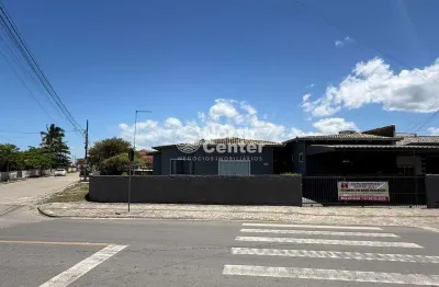 Casa para locação com sala comercial, bairro centro, balneário barra do sul, sc