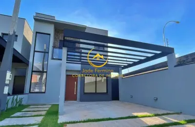 Casa em condomínio em jardim park real, indaiatuba/sp