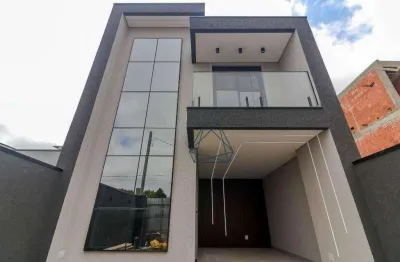 Sobrado com 3 quartos à venda, pioneiros - fazenda rio grande/pr