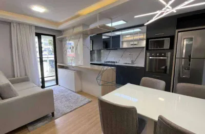 Apartamento com 1 dormitório para alugar, 54 m² por r$ 4.430,00/mês - água verde - curitiba/pr