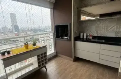 Apartamento para venda em são paulo, tatuapé, 2 dormitórios, 2 suítes, 3 banheiros, 3 vagas
