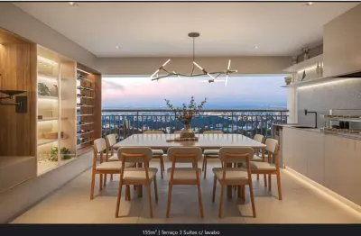 Apartamento para venda em são paulo, quarta parada, 3 dormitórios, 3 suítes, 5 banheiros, 2 vagas