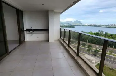 Apartamento com 4 quartos, dependências e 2 vagas pronto na barra