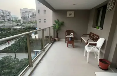 Ótimo apartamento pronto  de 3 quartos e 2 vagas na barra da tijuca