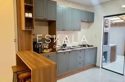 Casa geminada 3 quartos, semi mobiliada | rau - jaraguá do sul