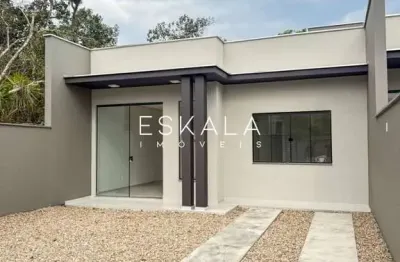 Casa geminada com 02 dormitórios | centro-leste - schroeder