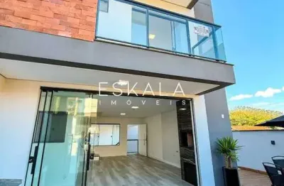 Casa geminada alto padrão com 03 suítes | são luís - jaraguá do sul