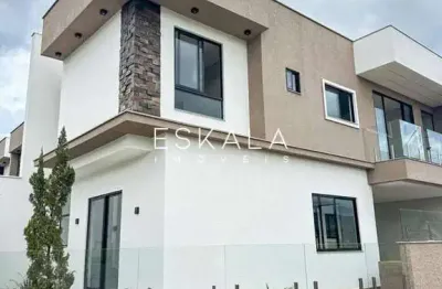 Sobrado de esquina com 01 suíte com closet + 02 quartos | três rios do norte - jaraguá do sul