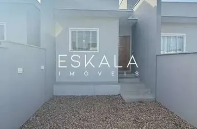 Casa geminada com 02 dormitórios + 01 vaga de garagem - bairro três rios do norte, jaraguá do sul