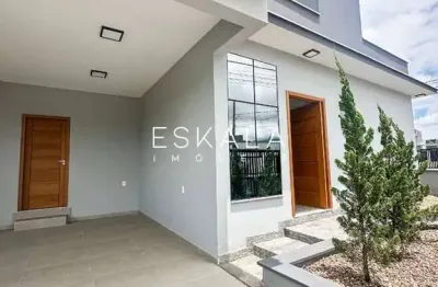 Casa geminada com 03 dormitórios + 02 vagas de garagem - bairro nereu ramos, jaraguá do sul