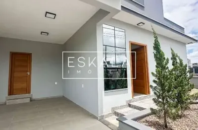 Casa geminada com 03 dormitórios + 02 vagas de garagem - bairro nereu ramos, jaraguá do sul