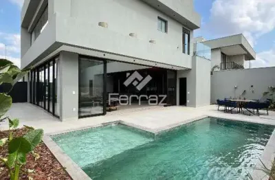 Casa em condomínio fechado à venda, 4 suítes, 4 vagas, alphaville 2 - uberlândia/mg