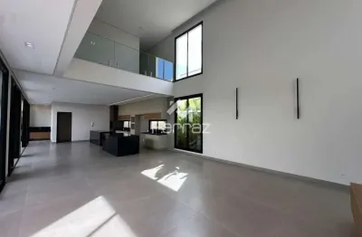 Casa em condomínio fechado, 5 suítes, 3 vagas, jardins barcelona - uberlândia/mg