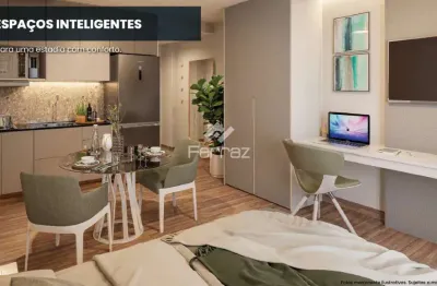 Apartamento à venda, 1 quarto, 1 vaga, santa maria - uberlândia/mg