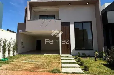 Casa em condomínio fechado à venda, 3 suítes, 2 vagas, grand ville - uberlândia/mg
