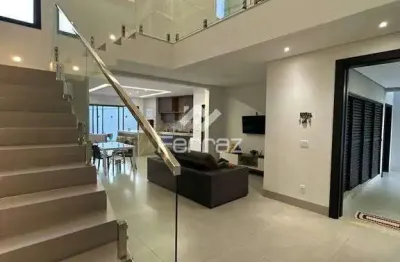 Casa em condomínio fechado à venda, 3 suítes, 5 vagas, condomínio raros - uberlândia/mg