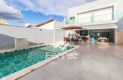 Casa à venda, 4 quartos, 3 suítes, 4 vagas, jardim karaíba - uberlândia/mg