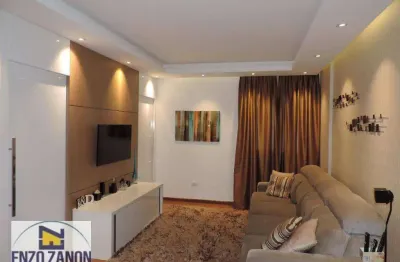 Apartamento com 3 vagas de garagem, 96 m² de área útil com 3 dormitórios (suíte), sala ampla com sacada.