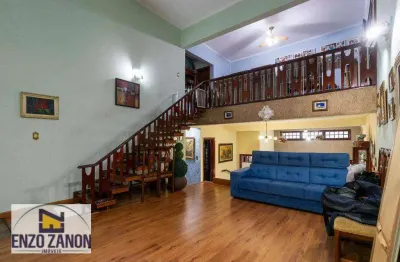 Sobrado 4 dormitórios sendo 1 suite, 4 salas de 233,00 m² - venda por r$ 1.310.000 ou aluguel por r$ 7.921/mês - centro - são bernardo do campo/sp