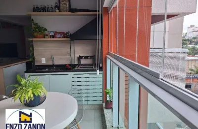 Apartamento master patriani - 2 suítes - 2 vagas - 78 m² - mobiliado - novo - r$ 880.000 - vila baeta neves - são bernardo do campo/sp