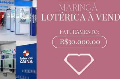 Venda - lotérica em pleno funcionamento na região sul