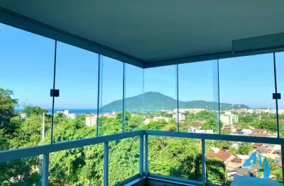 Apartamento mobiliado com vista para o mar no parque vivamar em ubatuba sp