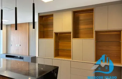 Lindo apartamento com 114 m2 decorado e mobiliado em alto padrão com 3 dormitórios e 2 vagas de garagem