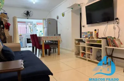 Apartamento térreo com quintal com 2 dormitórios sendo 1 suíte no bairro itaguá ubatuba sp