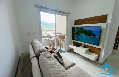 Apartamento mobiliado à venda 2 dormitórios (1 suíte) 54m² , bairro estufa ii, ubatuba/sp