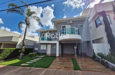 Casa condomínio fechado para alugar, 4 quartos, cond. paradiso ecologico - uberlândia/mg - rotina imobiliária
