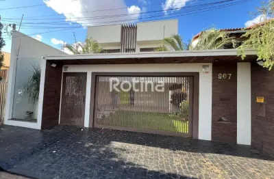 Casa para alugar, 3 quartos, nossa senhora aparecida - uberlândia/mg - rotina imobiliária