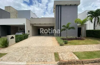 Casa condomínio fechado para alugar, 3 quartos, jardim botânico - uberlândia/mg - rotina imobiliária
