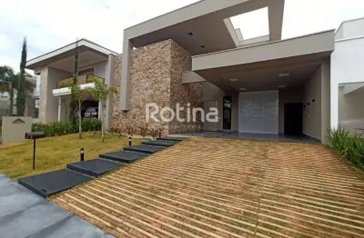 Casa condomínio fechado para alugar, 3 quartos, nova uberlândia - uberlândia/mg - rotina imobiliária