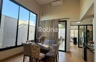 Casa condomínio fechado para alugar, 3 quartos, jardim botânico - uberlândia/mg - rotina imobiliária