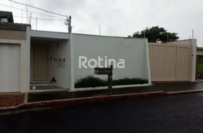 Casa para alugar, 3 quartos, santa mônica - uberlândia/mg - rotina imobiliária