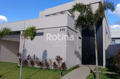 Casa condomínio fechado para alugar, 3 quartos, jardim sul - uberlândia/mg - rotina imobiliária