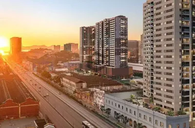 Apartamento com 1 quarto à venda na Avenida Rodrigues Alves, Santo Cristo, Rio de Janeiro, 32 m2 por R$ 374.300