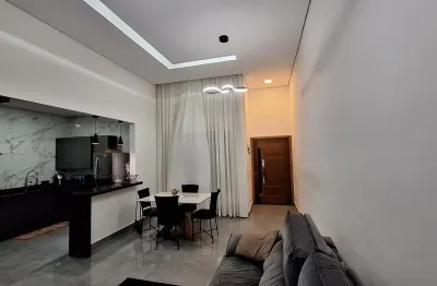Belíssima casa térrea com designer moderno e ambientes harmoniosos!