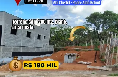 Terreno com 260 m2 no bairro uberaba - área mista (comercial e residencial)