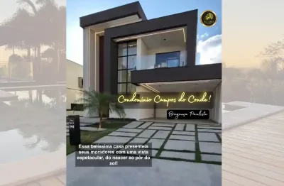 Belíssima casa à venda no condomínio campos do conde, em bragança paulista!