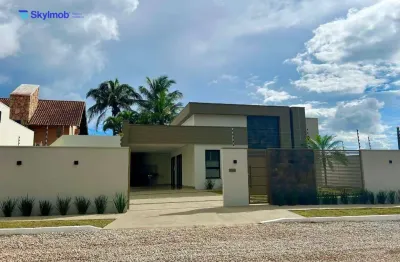 Casa com 3 quartos á venda em chapada dos guimarães/mt